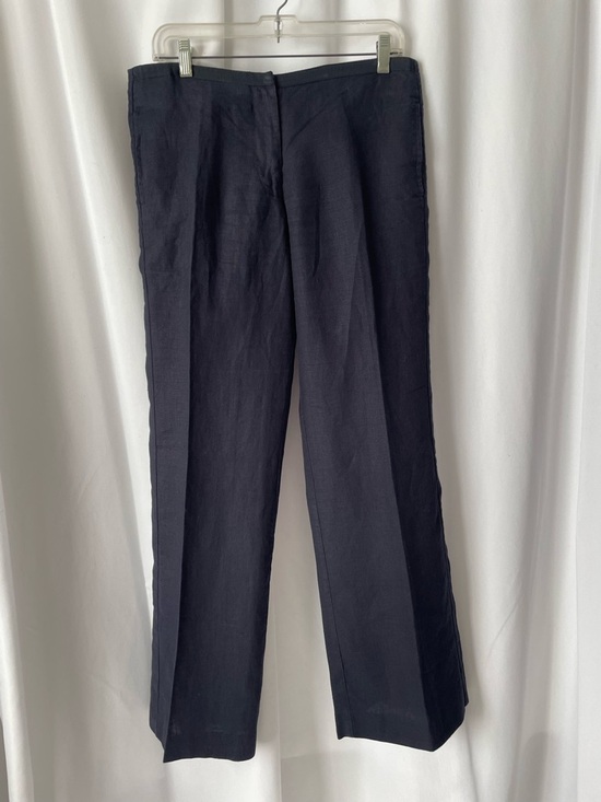 Tory Burch Pants - Tory Burch Navy Linen Trousers